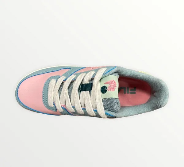 Fila scarpa sneakers da ragazza FXVentuno Low 1011351.52P pesca rosa-celeste